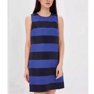 Banana Republic blue striped dress